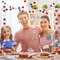 Patriotic Star Streamers Banner Garland Party Decorations for 4th of July